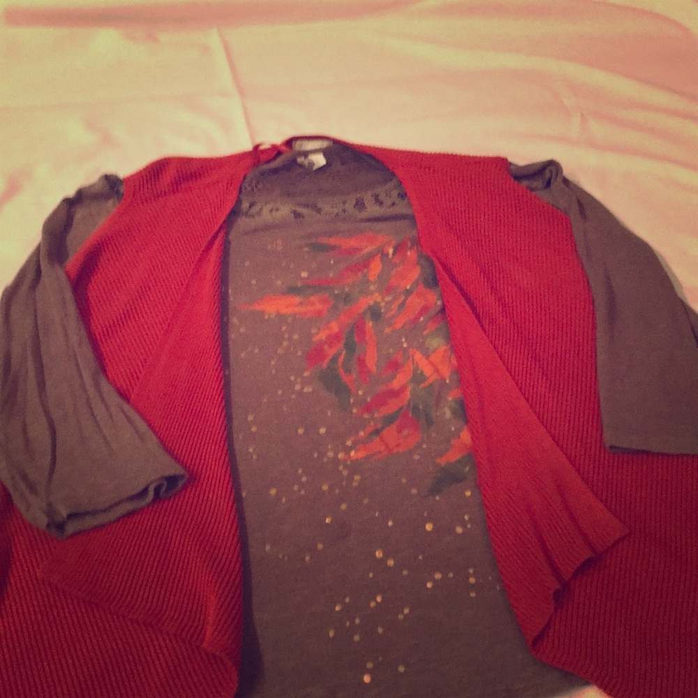 Cato Printed Jersey Shirt With Vest
